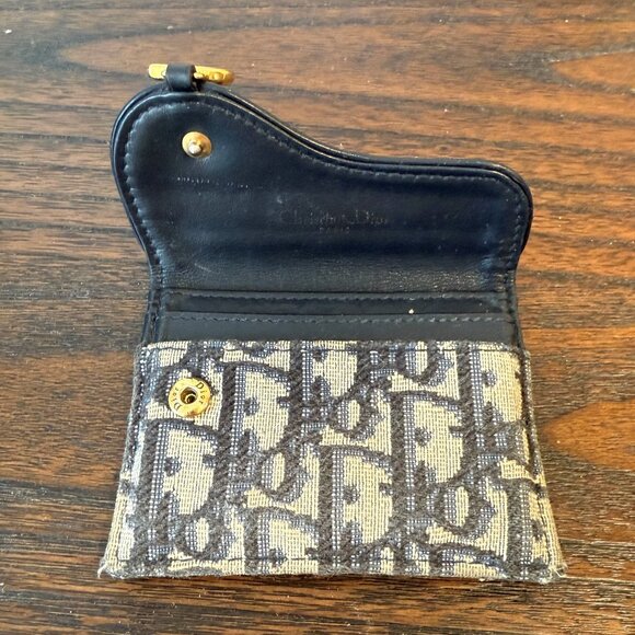 Dior Saddle Bloom Card Holder - Picture 6 of 7